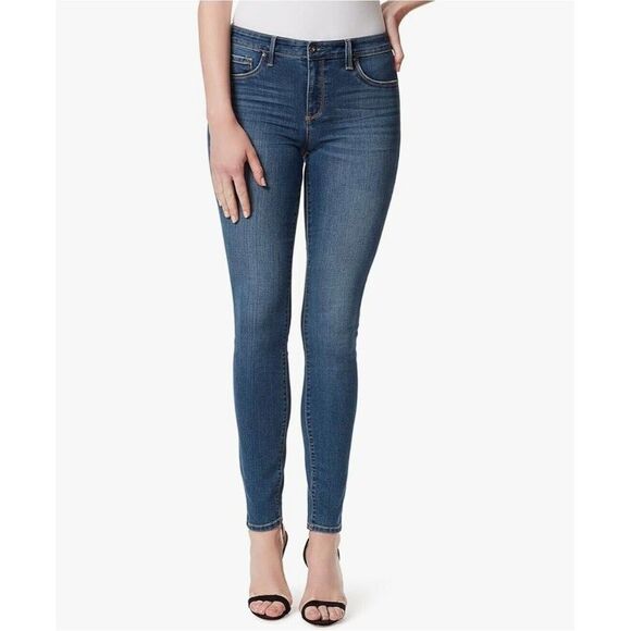 NWT Jessica Simpson Women's High Rise Stretch Skinny Denim Jeans Light Blue, 10 - Picture 1 of 8
